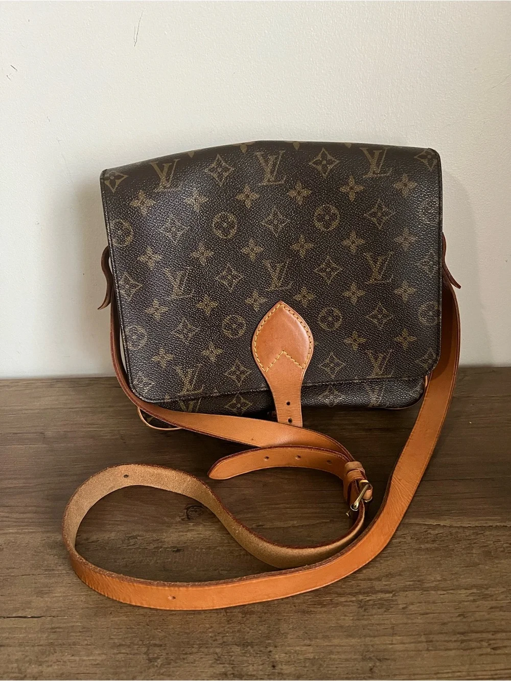 Louis Vuitton Monogram Cartouchiere GM
